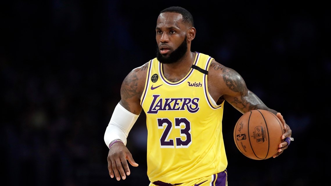 LeBron James won't wear social justice phrase on Lakers jerseys, says list  of message options don't resonate with his mission