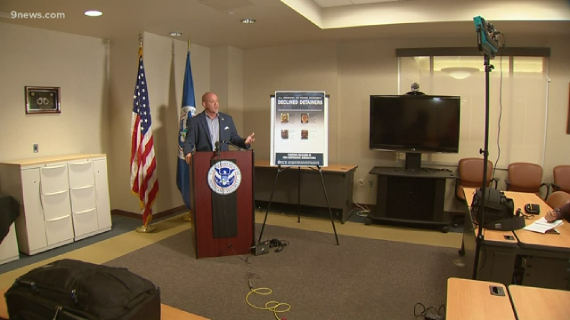 Denver ICE office announces results of targeted enforcement.