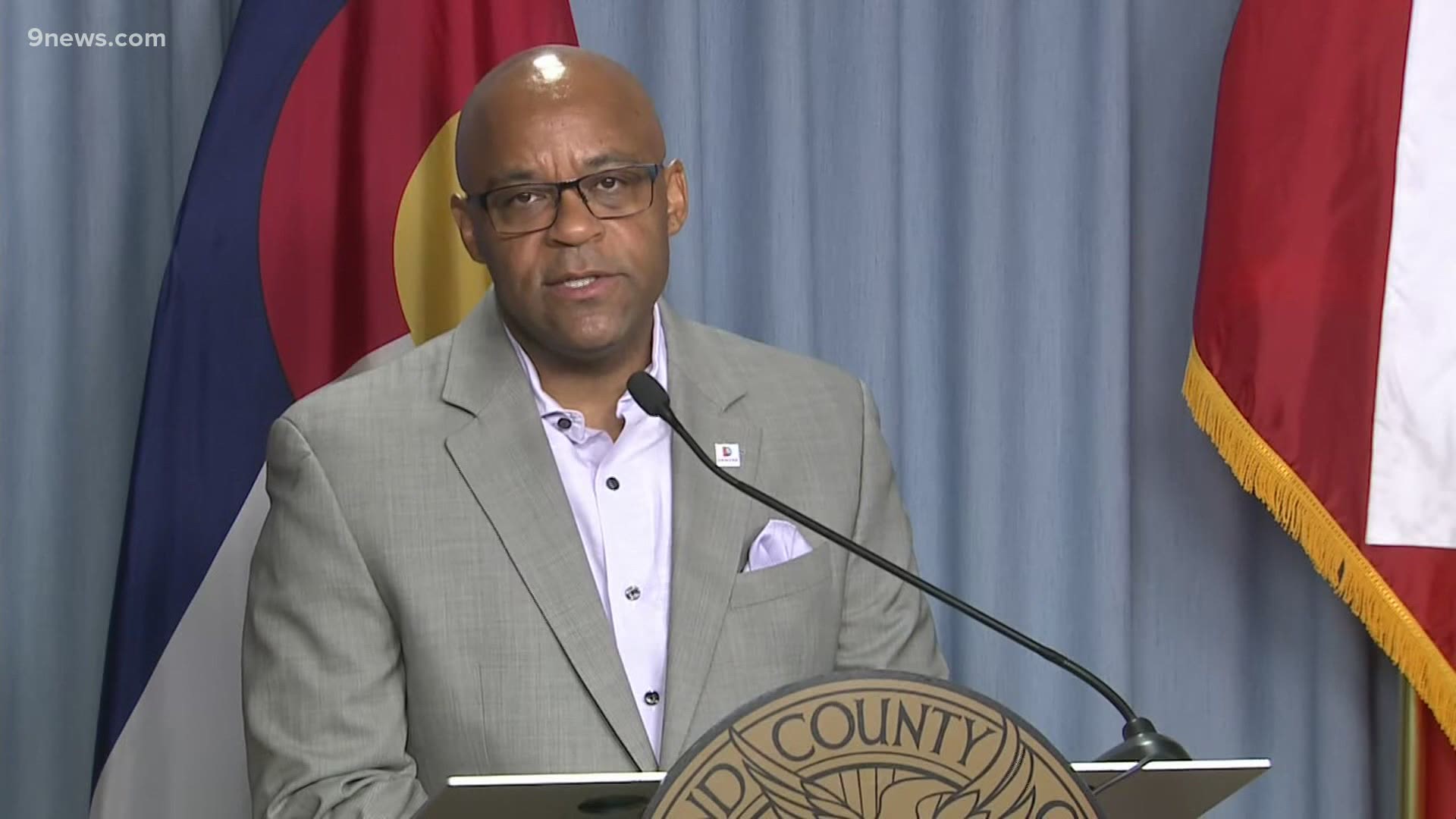 Denver Mayor Michael Hancock said he would pause variance requests and increase compliance for mask complaints in the city.