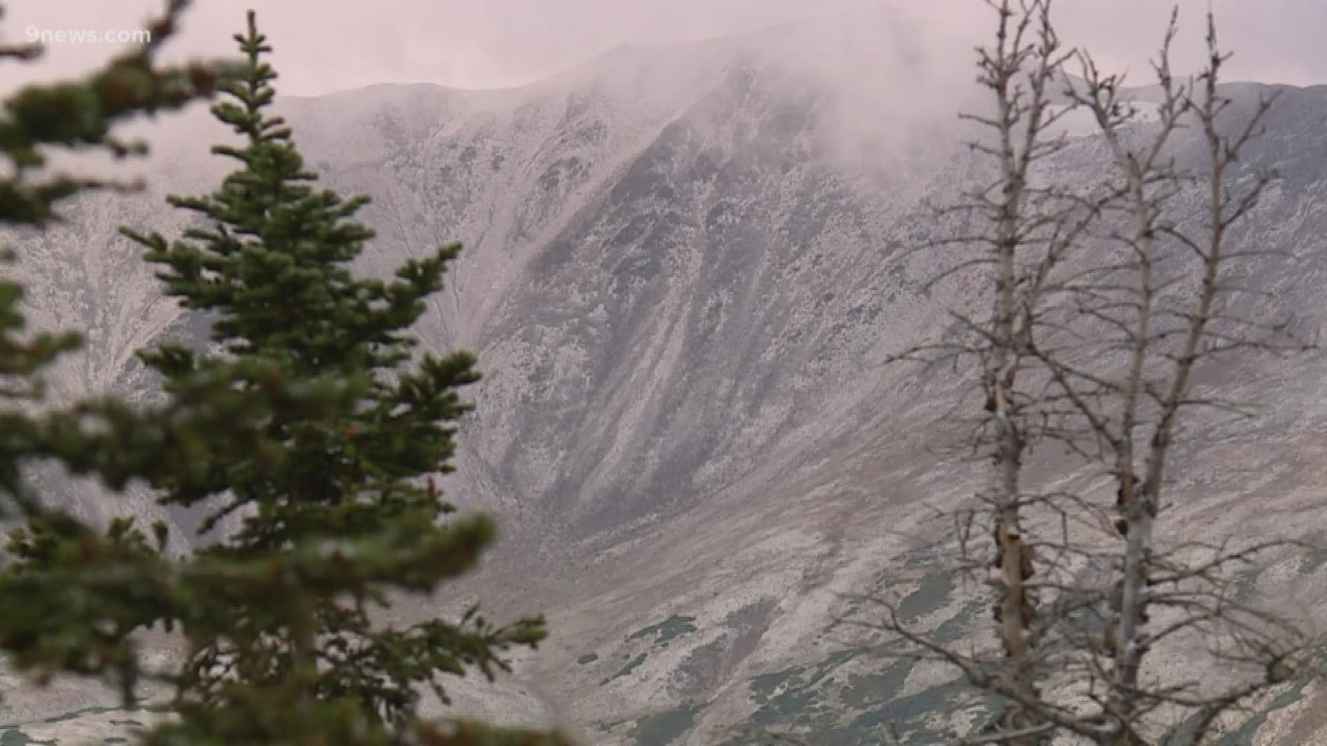 The first dusting is a weather event that usually comes in August.