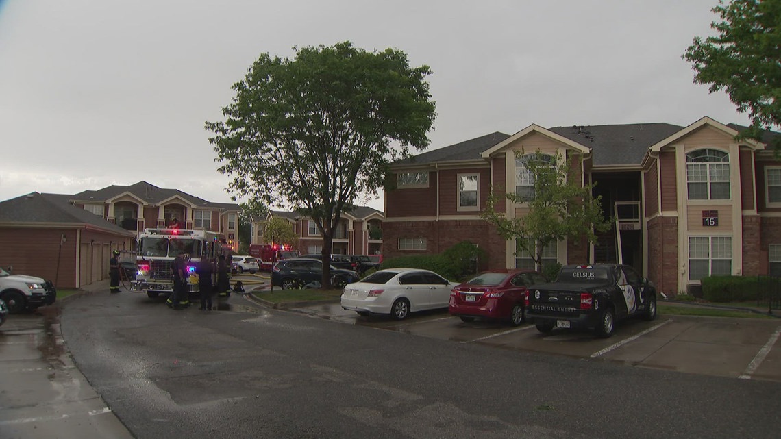 Lightning sparks fire in Thornton apartment building | 9news.com
