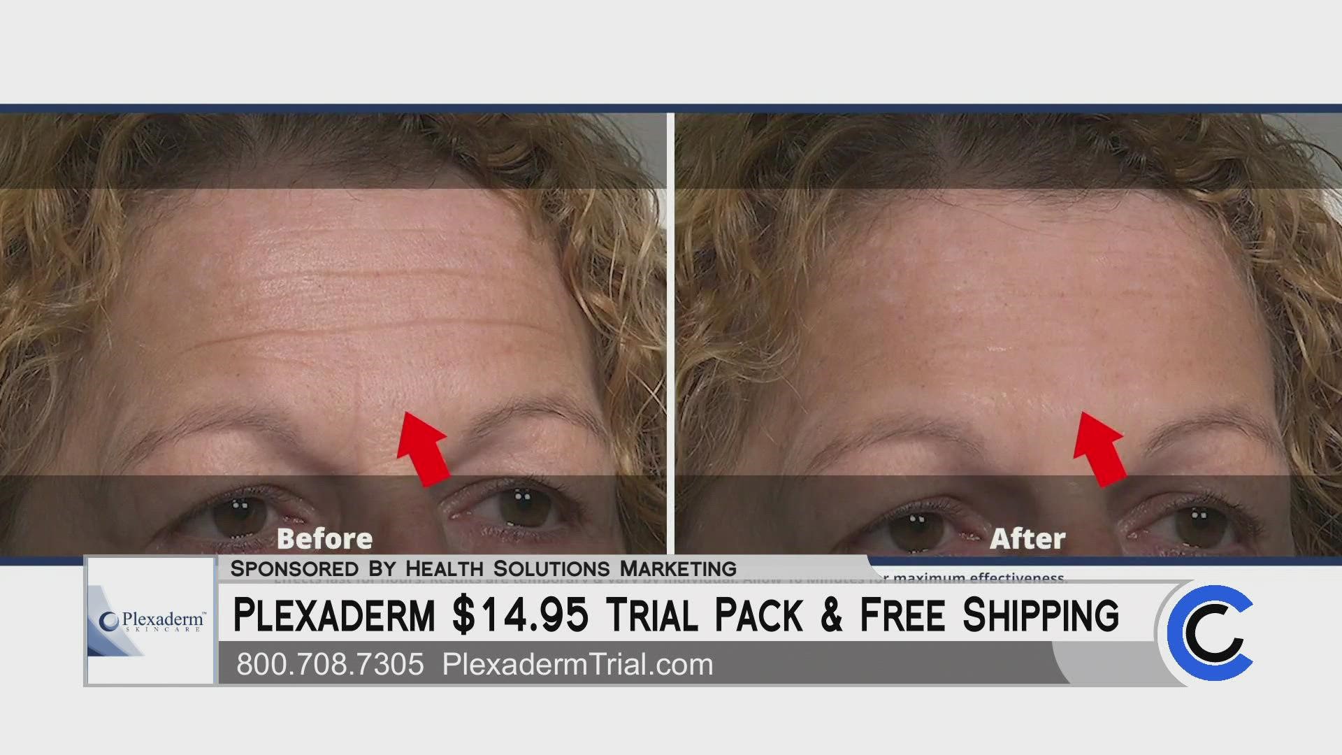 Get free shipping when you try Plexaderm for just $14.95! Visit PlexadermTrial.com or call 800.708.7305. **PAID CONTENT**