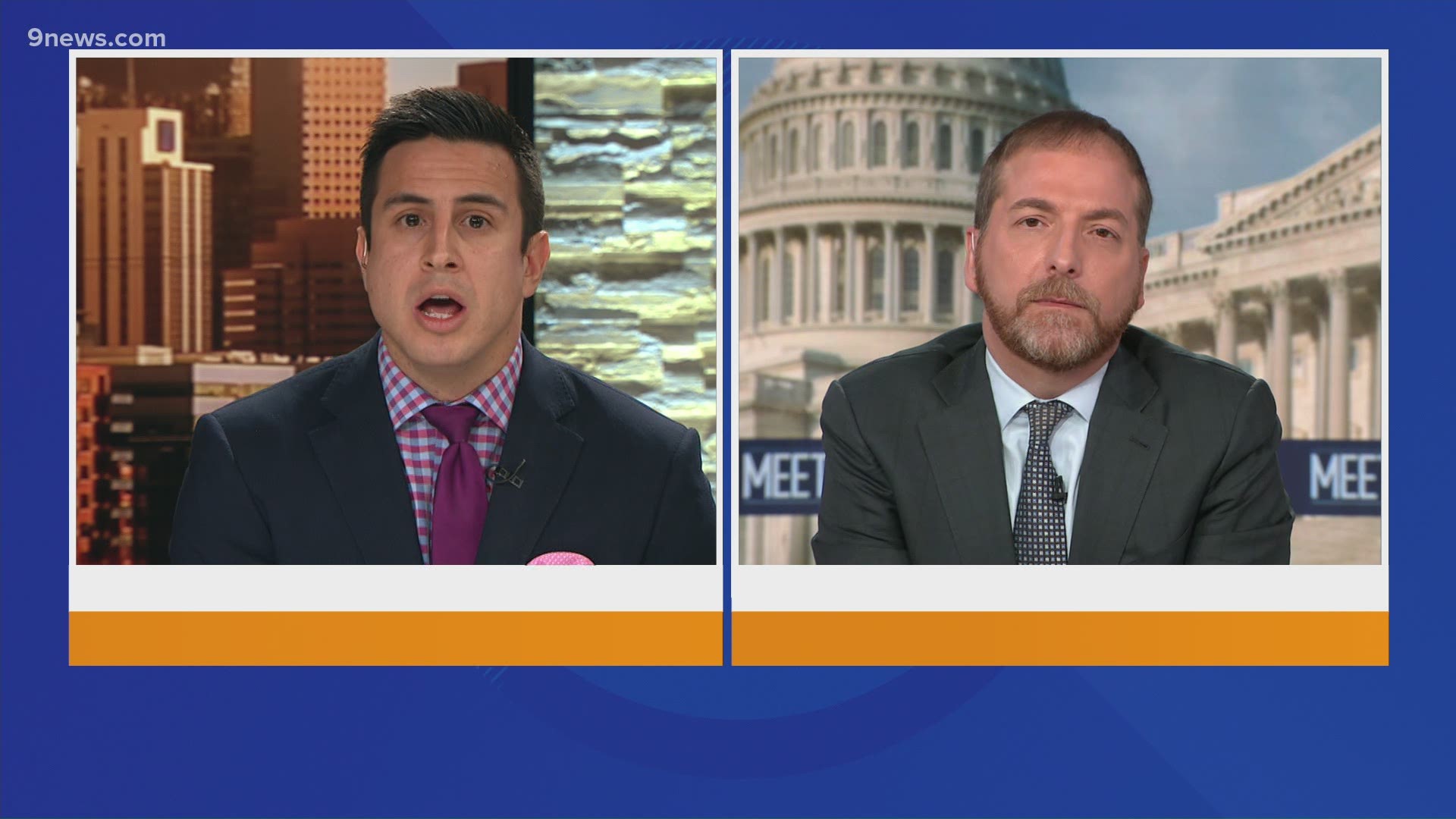 NBC's Chuck Todd talks about national gun legislation in the wake of the King Soopers shooting in Boulder.