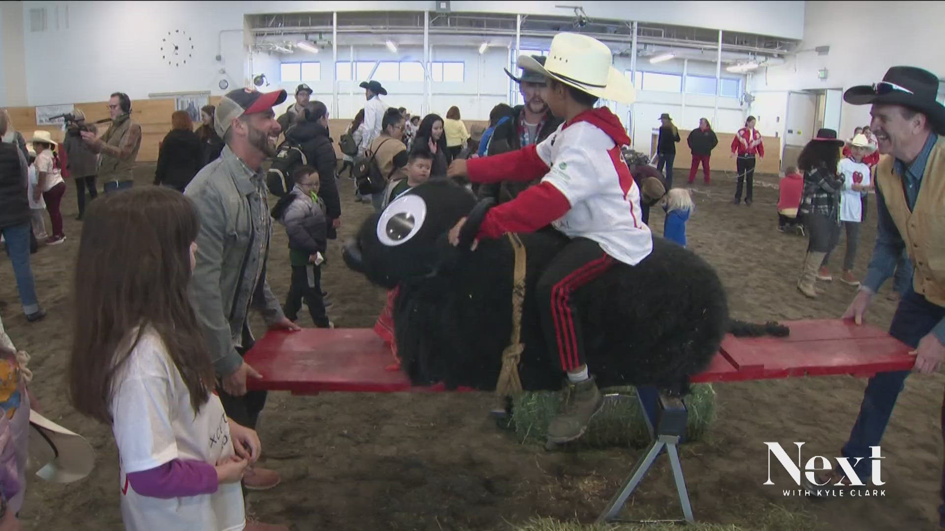 The Exceptional Rodeo at the National Western Stock Show is an adaptive and accessible rodeo for kids with special needs.