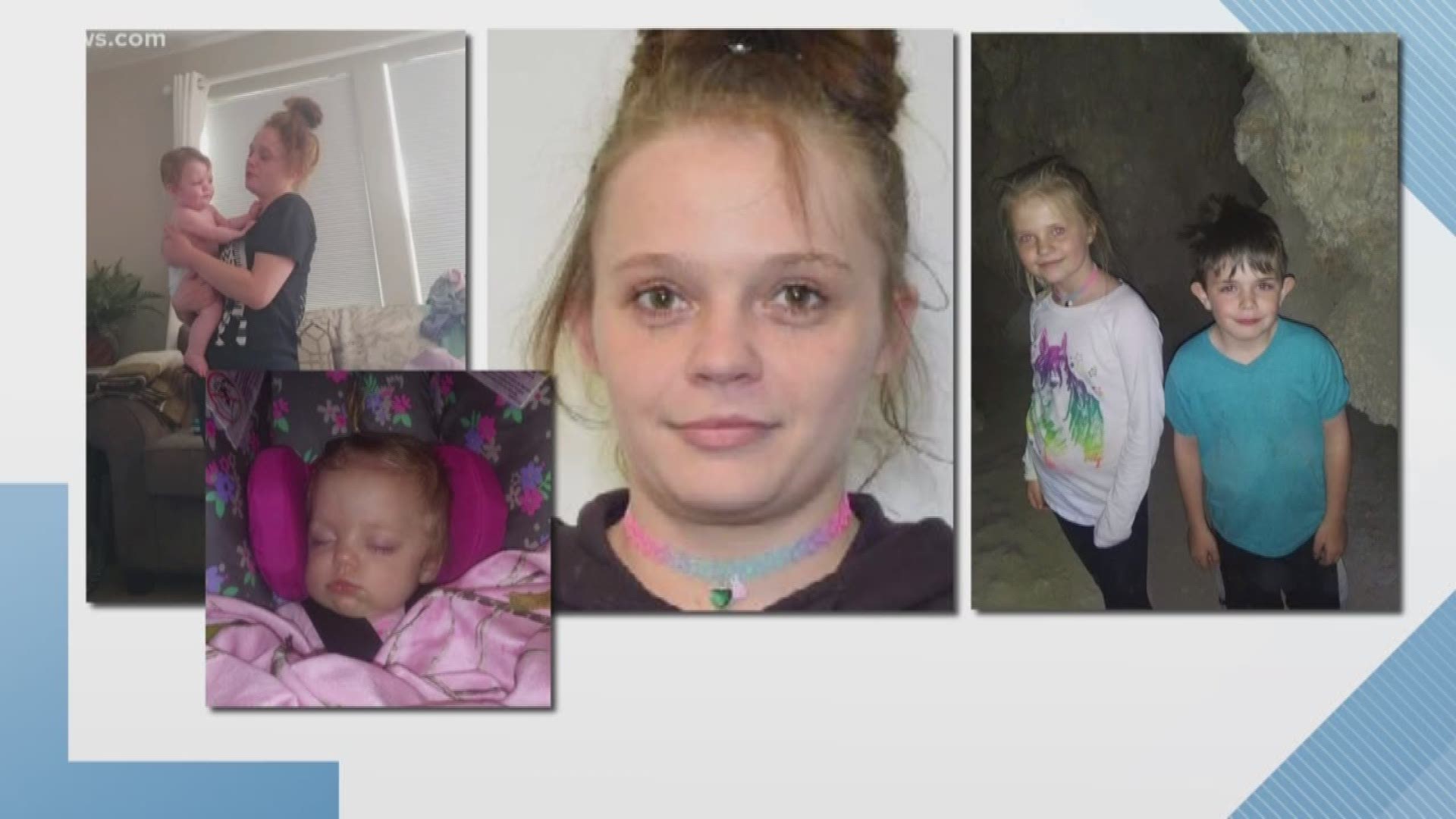 27-year-old Shiann Moore and her three young children have been located safely in Evans.