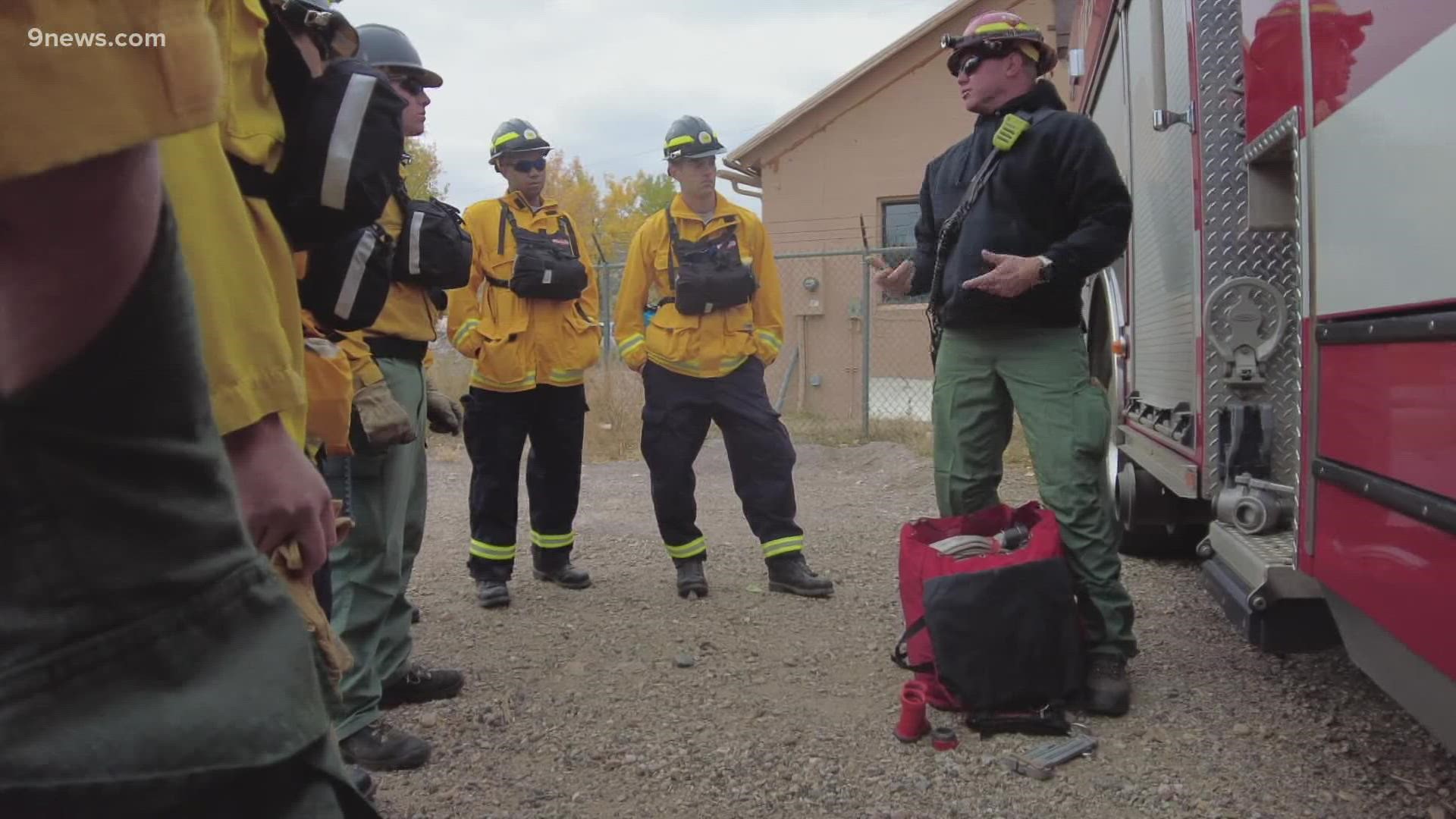 As we've seen in recent years, wildfires don't have a season anymore; They go all year round. So firefighters are training to be ready at a moment's notice.