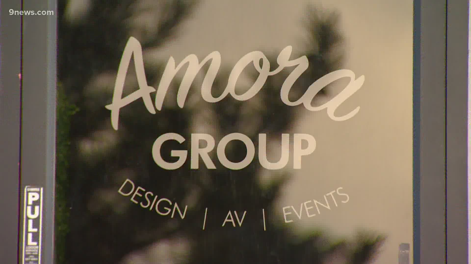 Without gatherings, many that put on events like Amora Group in north Denver have been out of work since March.