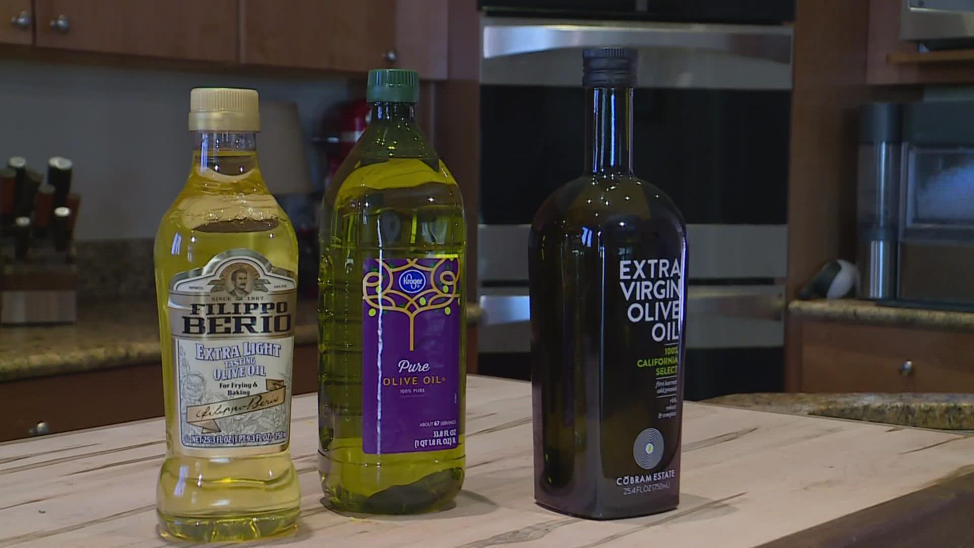 9NEWS Nutrition Expert Kristin Kirkpatrick says the benefits of extra virgin olive oil are abundant.