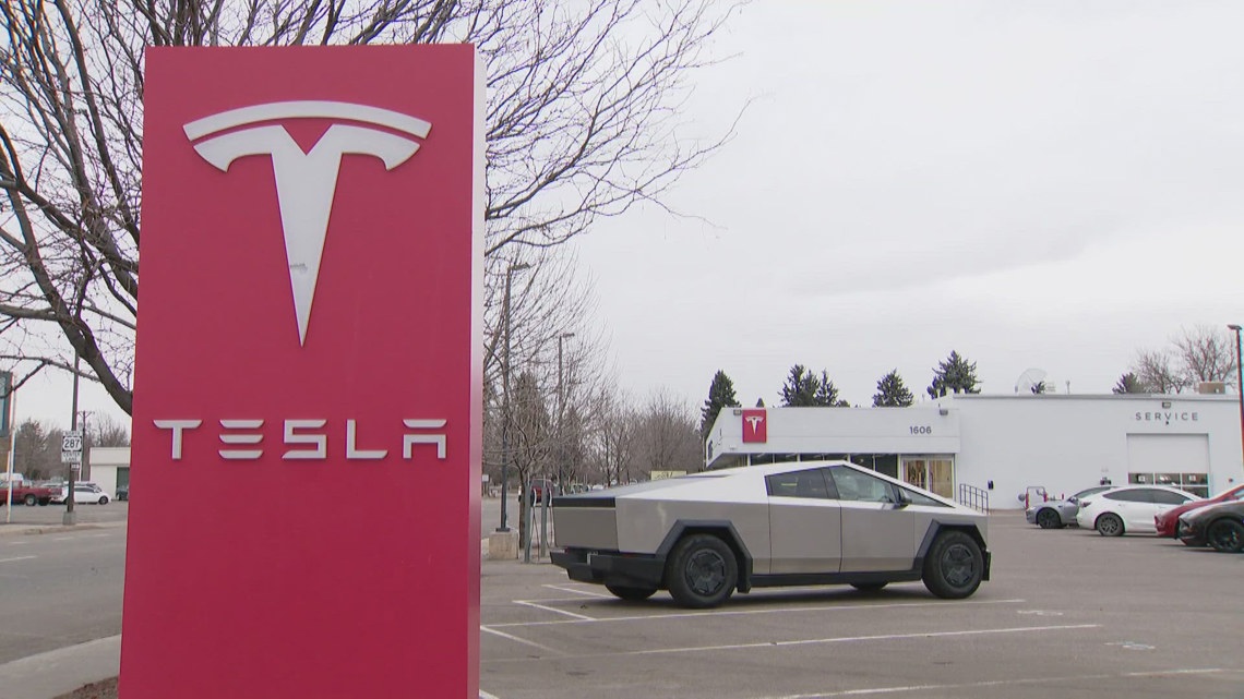 24-year-old suspect arrested for Tesla dealership arson, vandalism - 9News.com KUSA