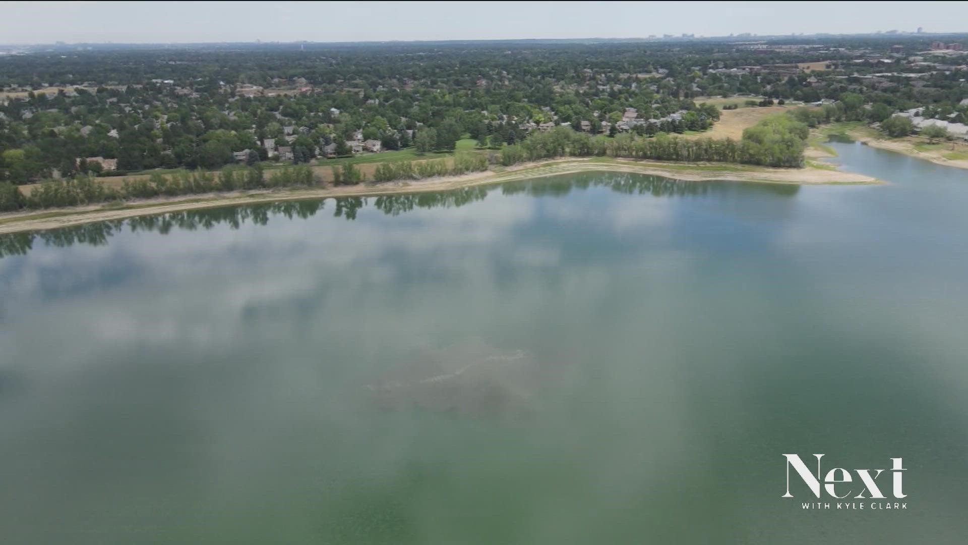 It's algae, the same kind that afflicted Denver's water about a month ago. Don't worry, it's not permanent.