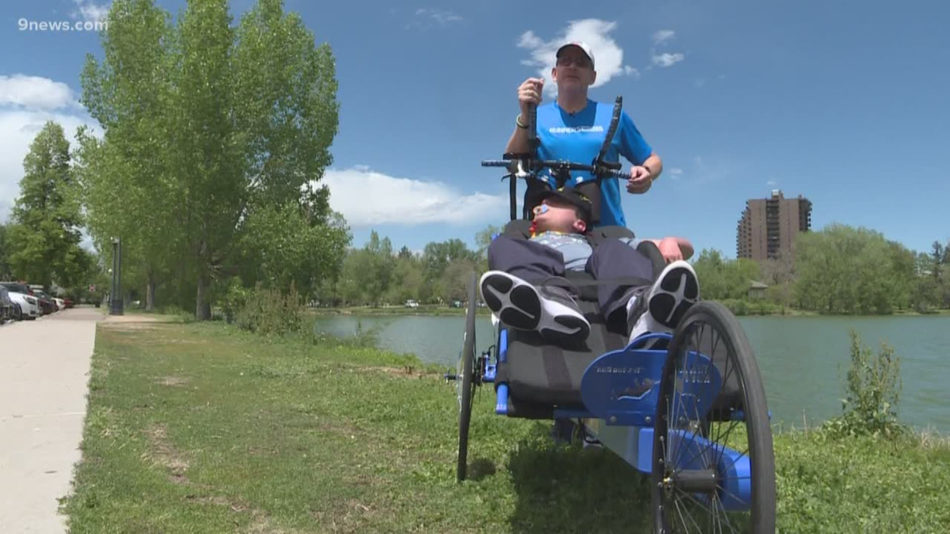 Liam Guitierrez was diagnosed with hydrocephalus at birth -- he just crossed his 10th finish line.