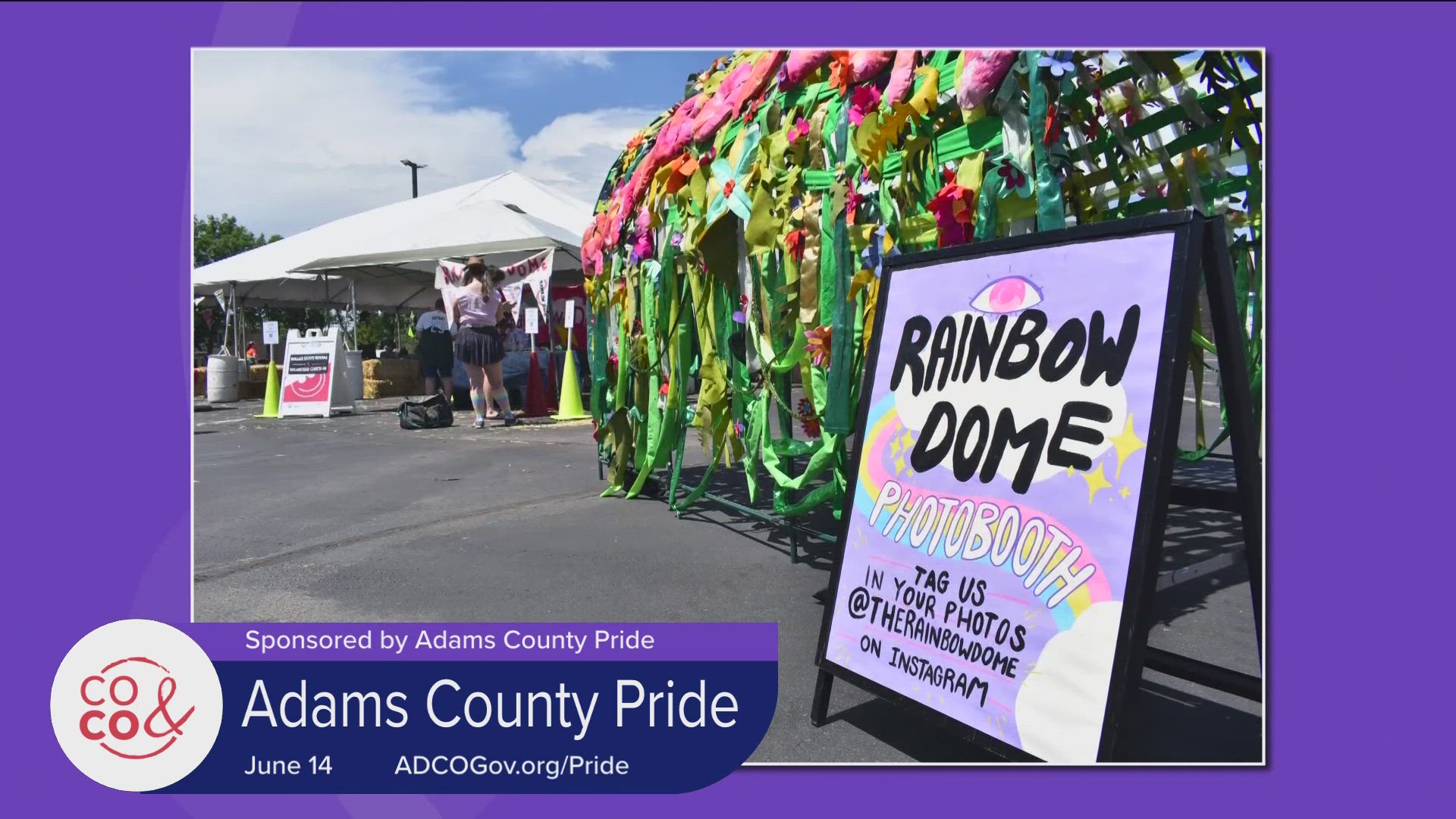 Adams County Pride is happening on Saturday, June 14th at the Riverdale Regional Park. 
It's free to attend! Learn more at ADCOGov.org/Pride. 