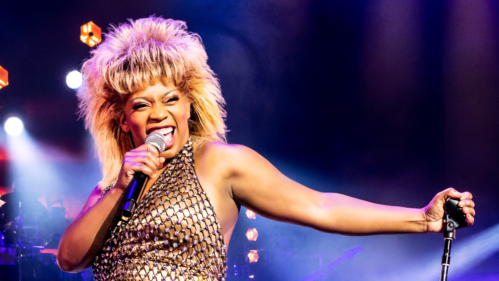 The musical playing at Denver's Buell Theatre follows the career of Tina Turner who became the Queen of Rock n’ Roll.