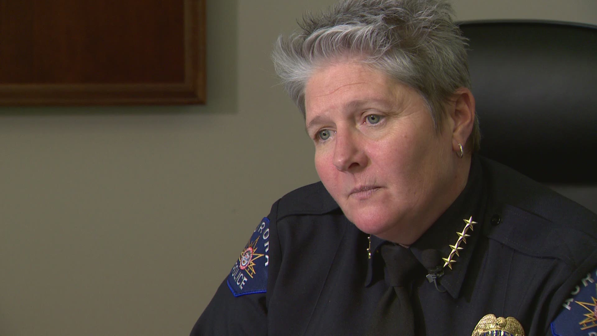 Vanessa Wilson was named Aurora's new interim police chief on Dec. 30. She's taking over for Nick Metz while the department searches for a permanent replacement.