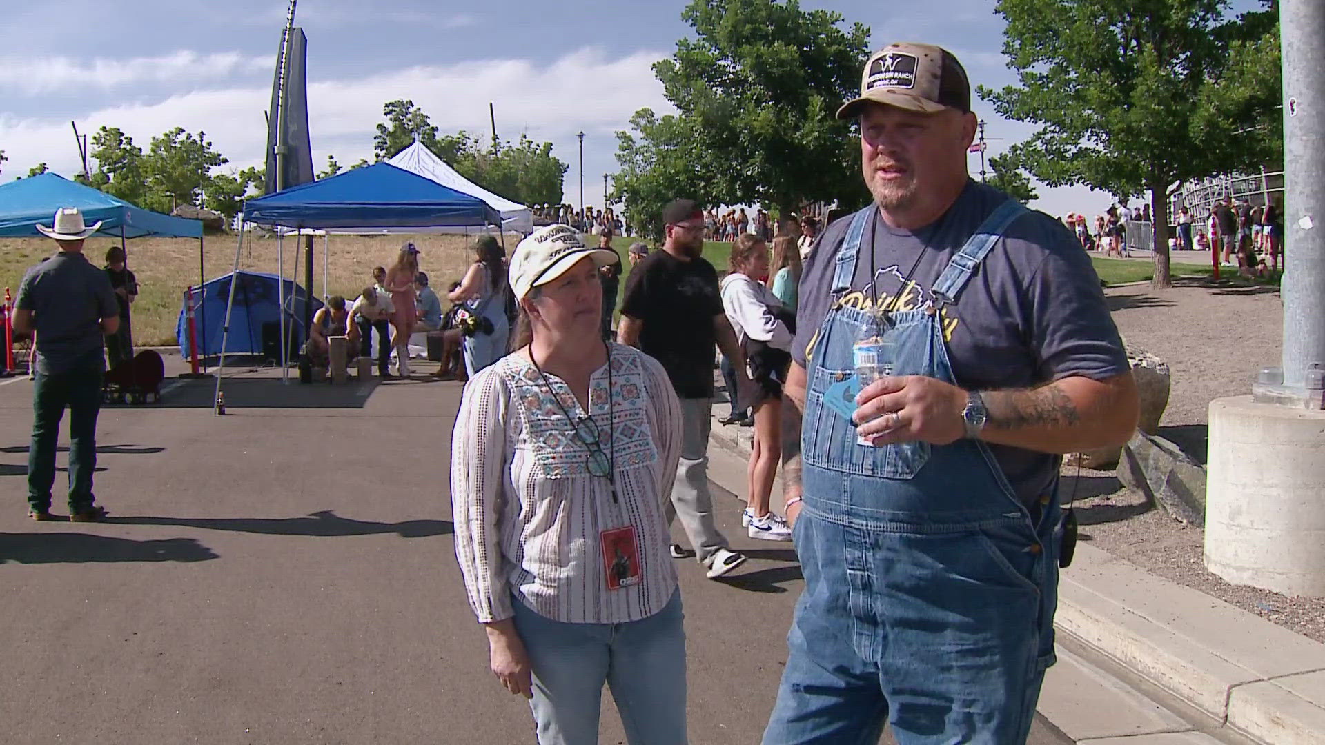 Zach Bryan is doing two shows at Empower Field at Mile High this weekend, and dad Dewayne is there for it.