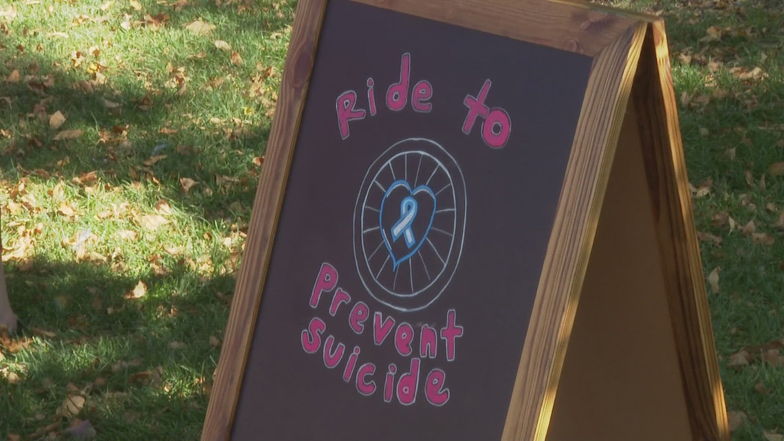 Local first responders go on 100mile bike ride for suicide prevention