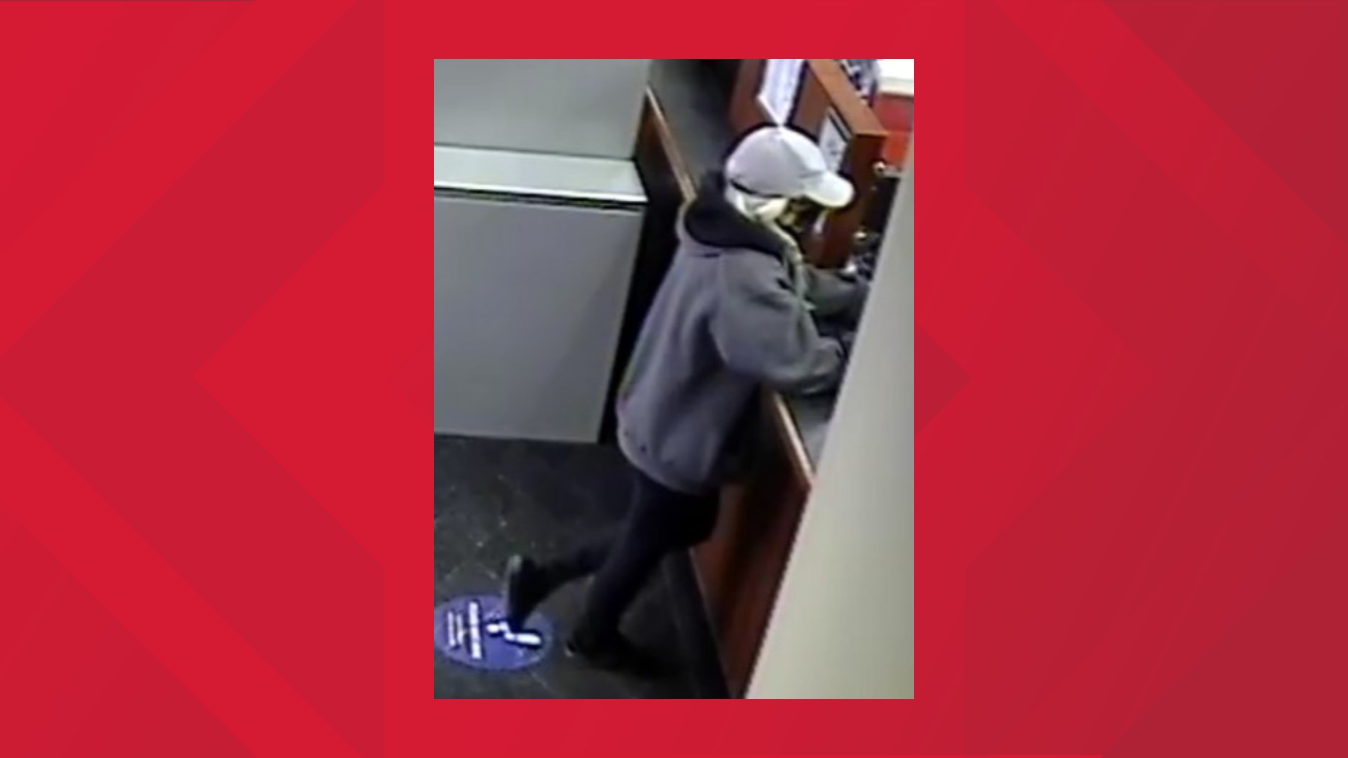 Police ask for public's help finding bank robbery suspect | 9news.com