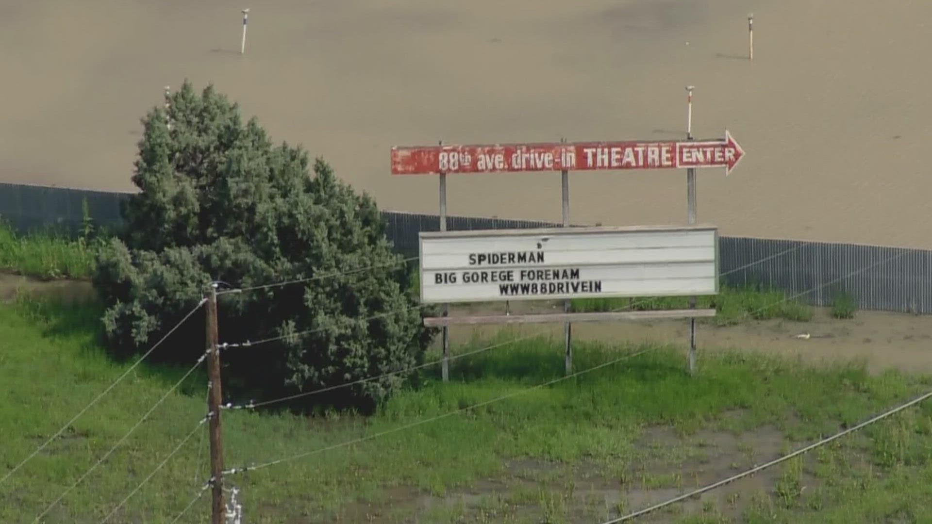 The 88 Drive-In movie theater is closing after a decades-long run, and the city council is considering a request to rezone the property to accommodate a warehouse.