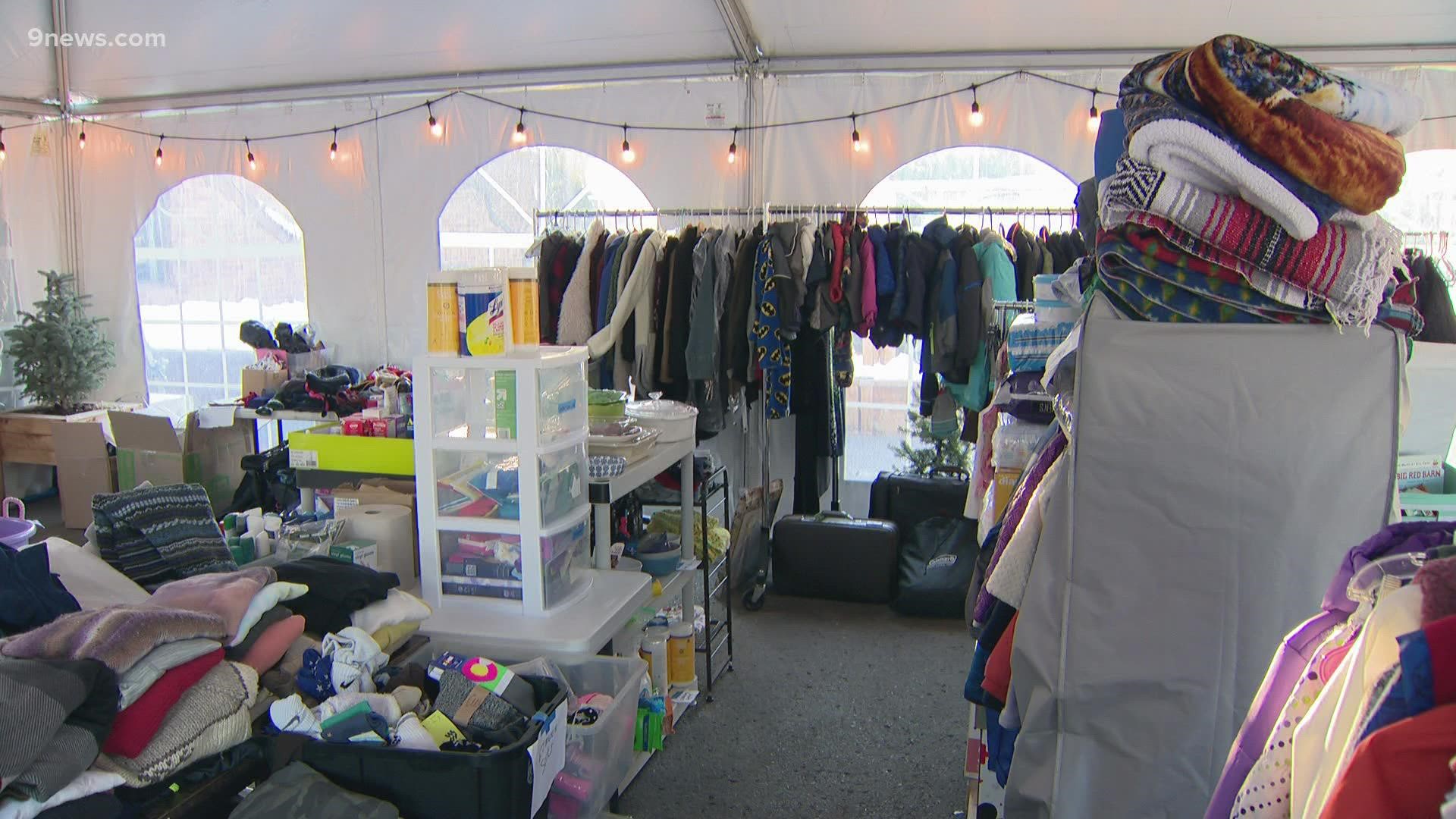 Blackbelly restaurant accepted donations of clothing, medicine and toys for fire victims, but a thief cut through the storage tent and took items.