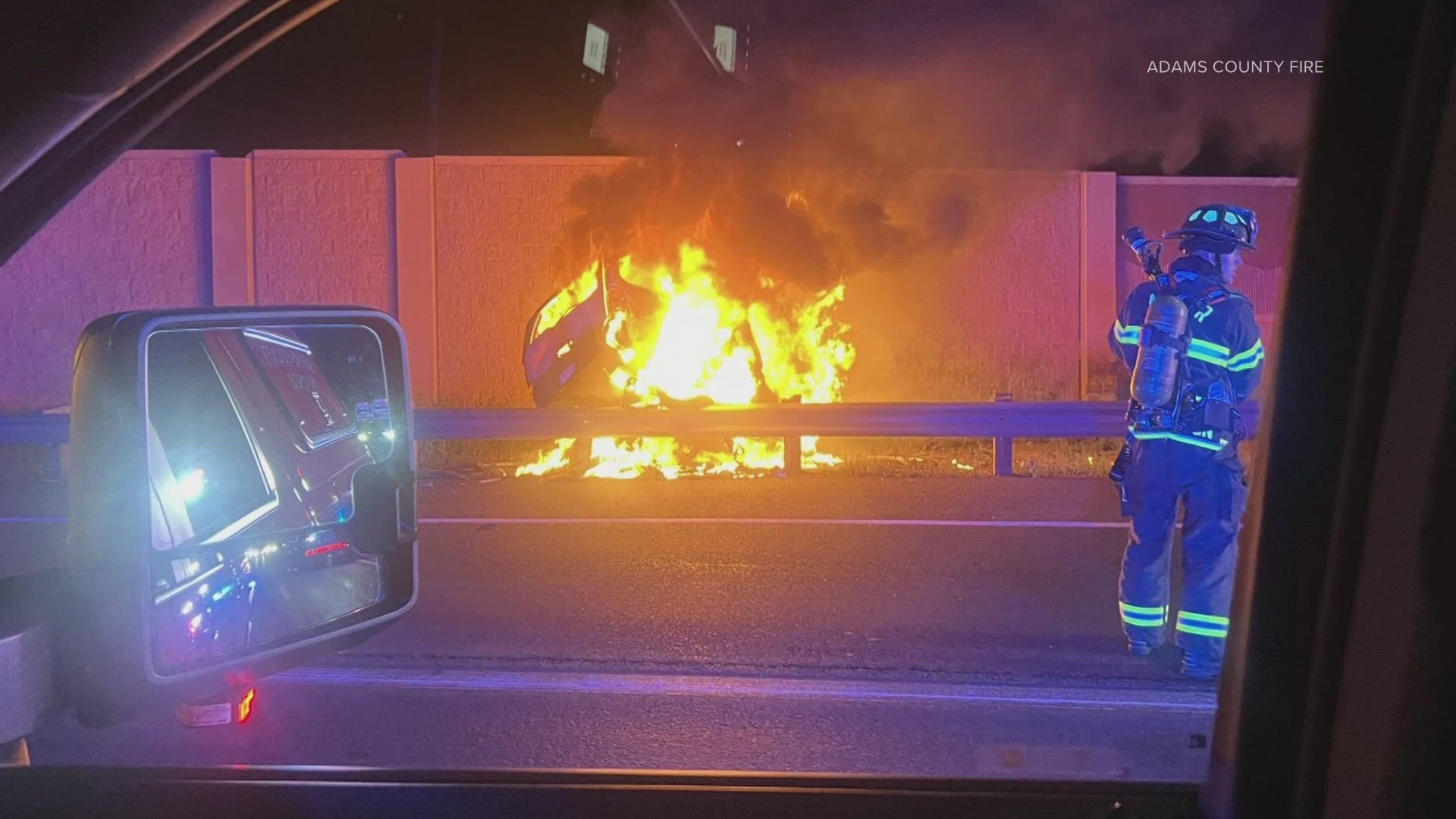 Latest headlines | 1 dead after crash, fire near Thornton | 9news.com