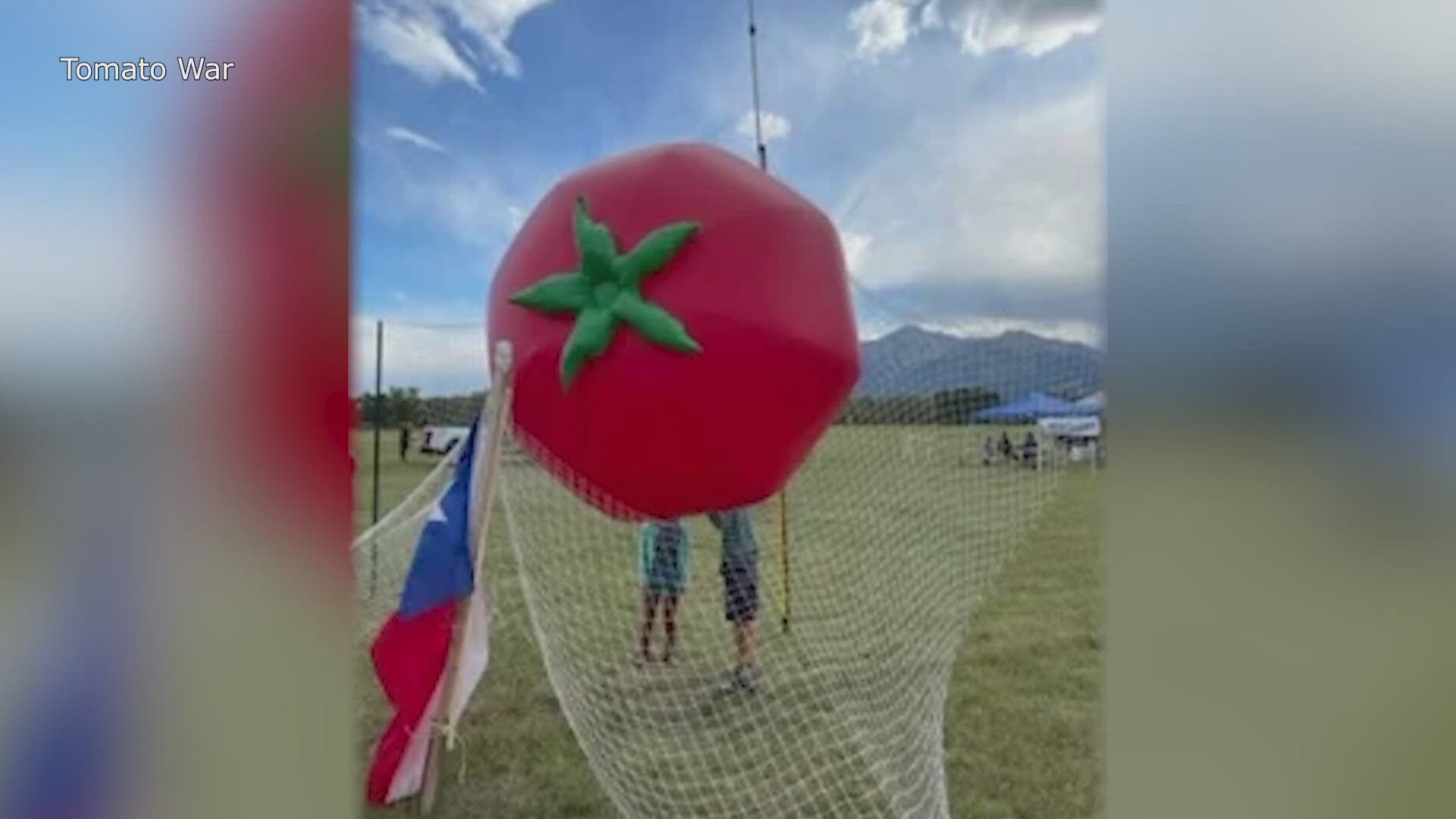 Coloradans will take on Texans this Saturday for a tomato throwing competition. Proceeds will benefit the Rocky Mountain Chapter of the Cystic Fibrosis Foundation.