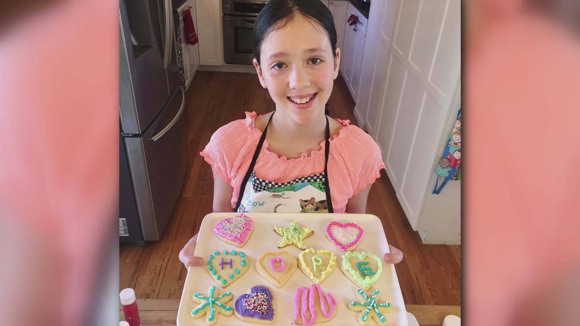 Dana Perella was just seven when she founded Cookies4Cures to raise money for her friend Mila, who died from a rare disease called Batten in 2021.