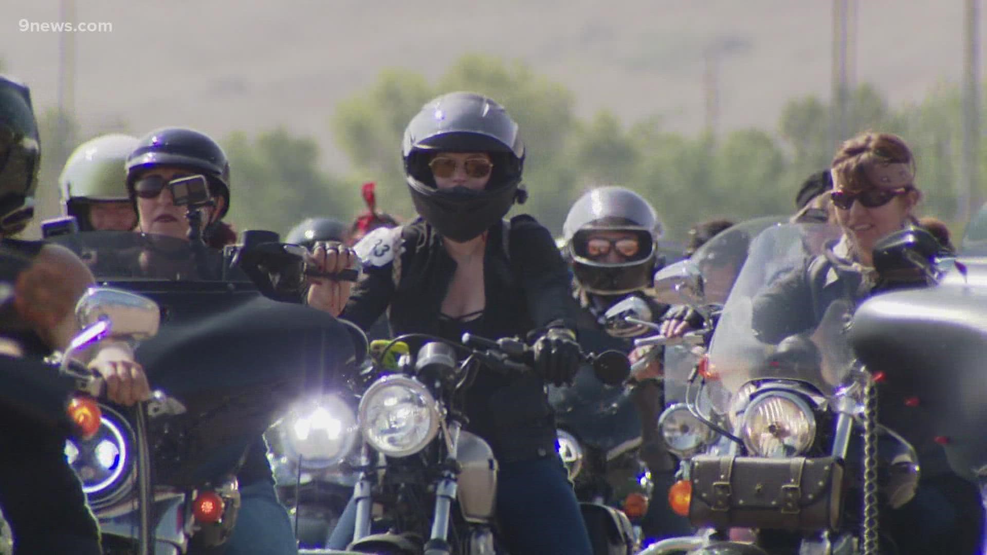 A charity benefit for Firefly Autism at Bandimere Speedway is trying to break the world record for the most women motorcyclist in the same place and in a ride.