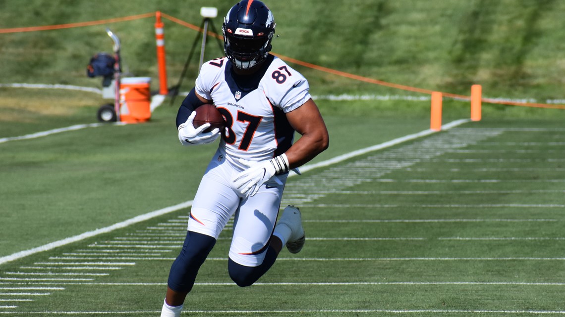 Broncos' Noah Fant prepares for even bigger role in year 3
