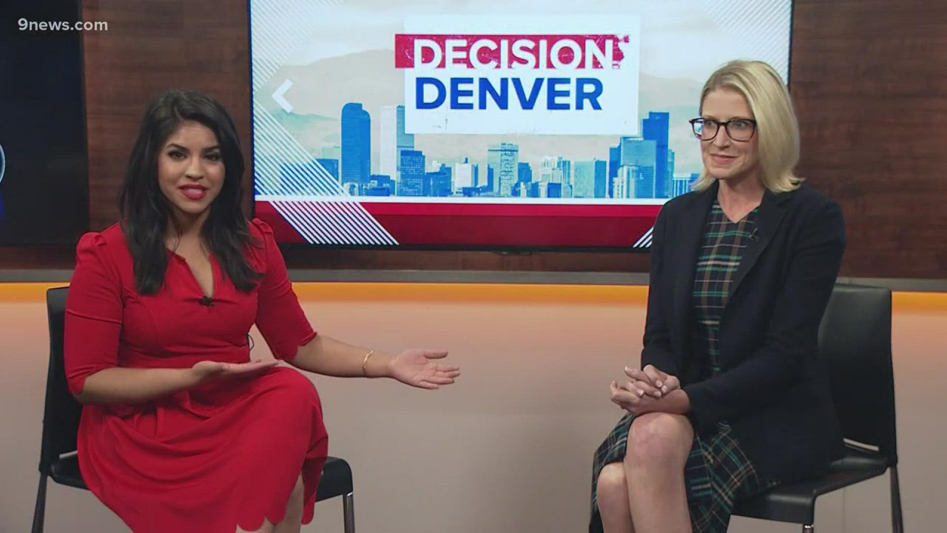 Denver Mayor Hancock will compete in a runoff election against challenger Jamie Giellis, an urban planner and the president of the RiNo Arts District. Jamie Giellis speaks to 9NEWS on Wednesday, May 8, 2019.