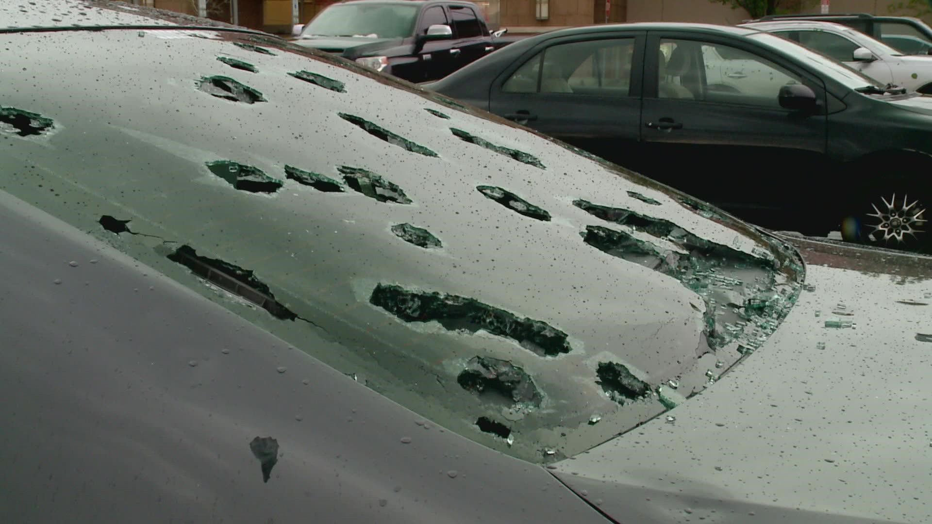Cory Reppenhagen shows us how hail driven damage is getting more costly.