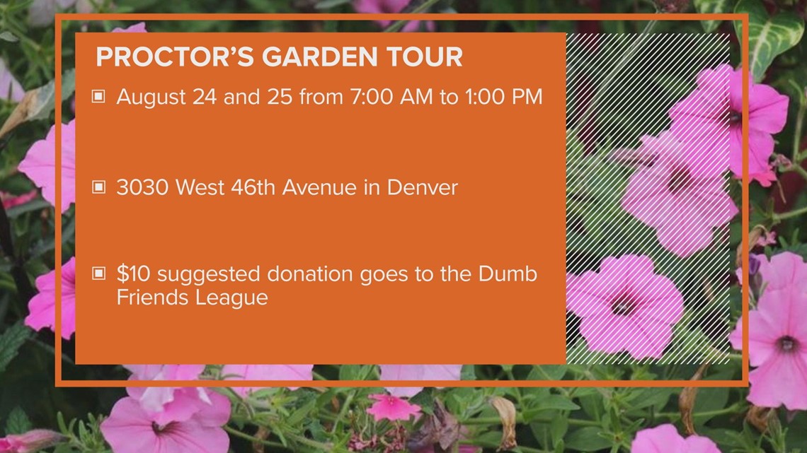 Here's how you can tour Rob Proctor's garden while helping pets in need