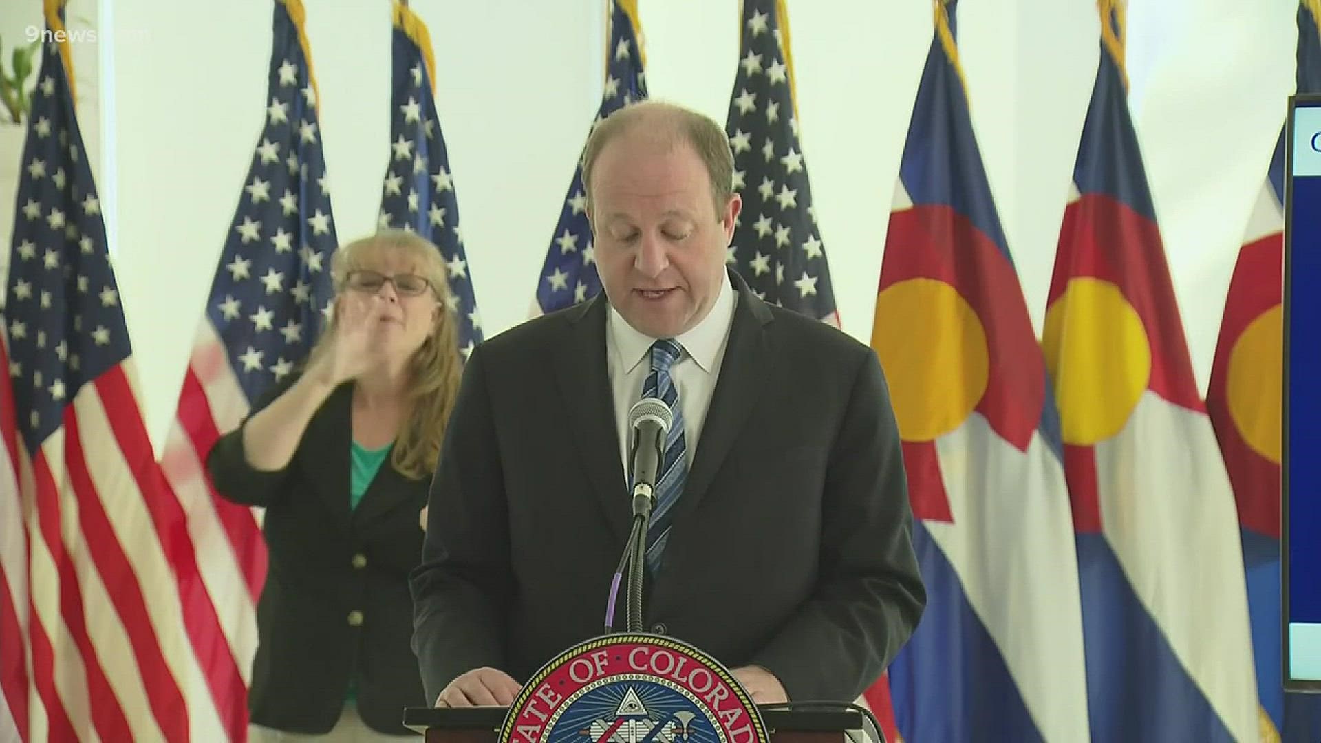 Watch Colorado governor Jared Polis' full news conference from 4/17/20.