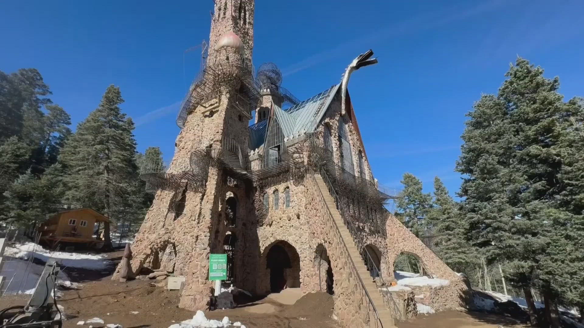 Bishop is well-known in Colorado for Bishop Castle, which he built himself in the San Isabel National Forest.