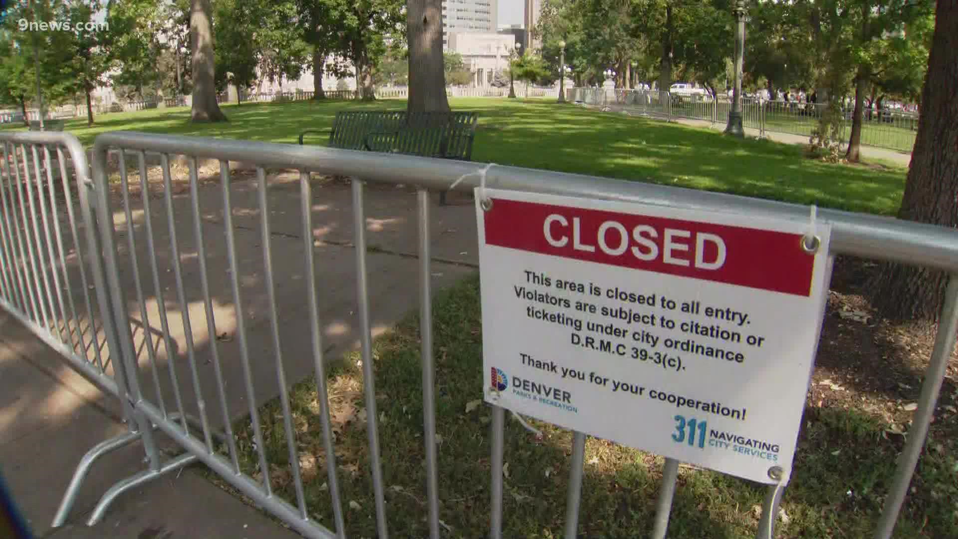 The closure is set to begin Sept. 17 due to public health risks including litter and food waste, human and pet waste and drug paraphernalia.