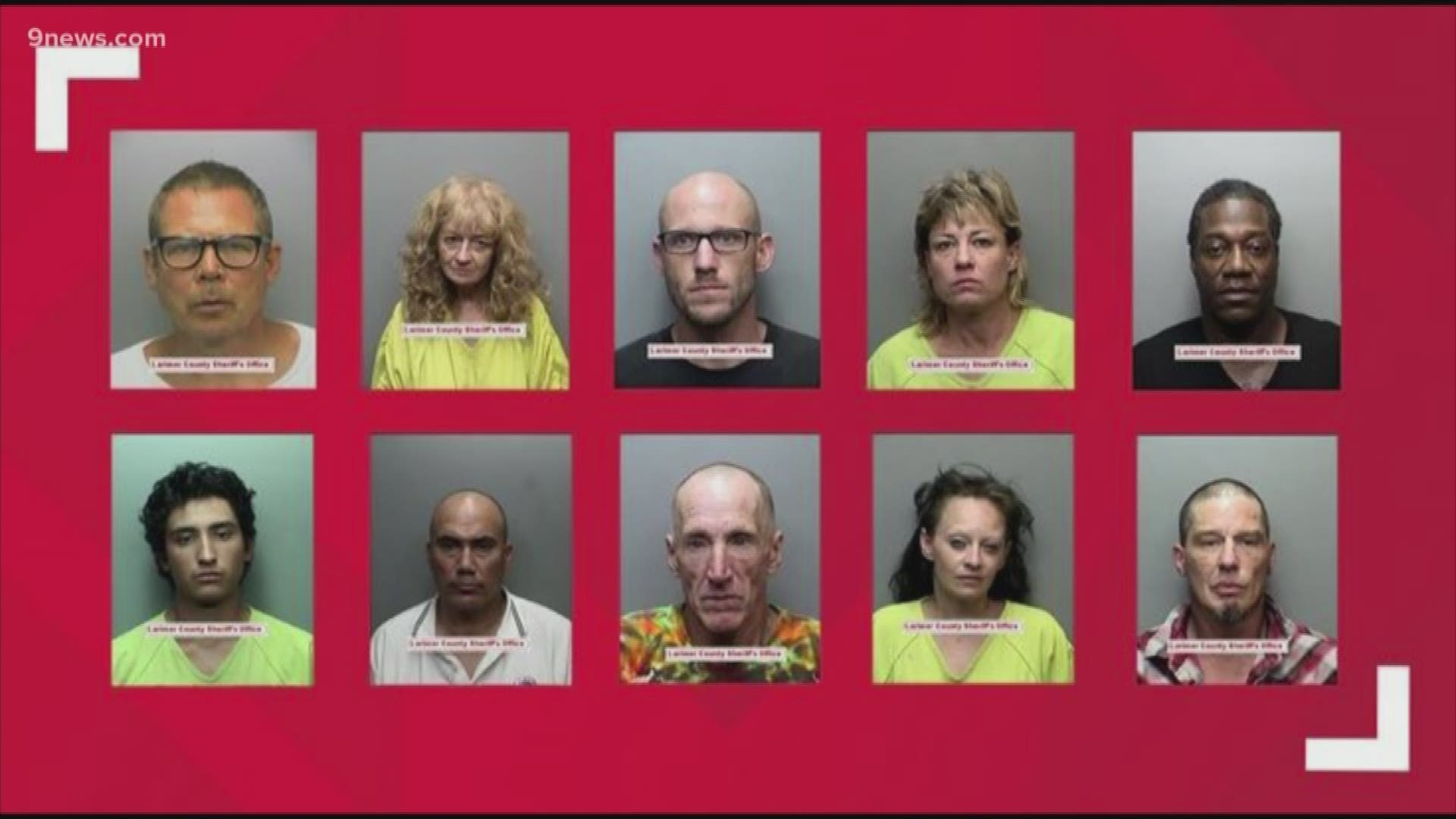 The suspects were arrested as part of an 8-month investigation known as Operation Malverde. They're facing a total of more than 120 felony charges.