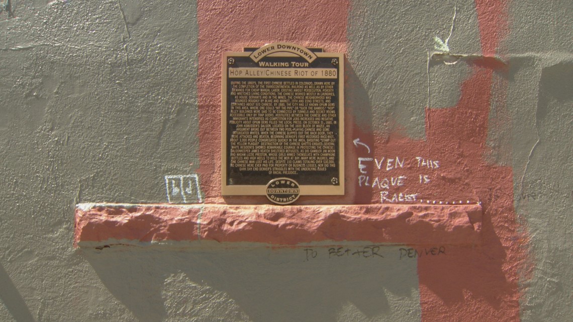 Denver group hopes to change anti-Chinese riot historic plaque