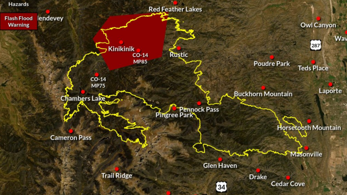 Several Flash Flood Warnings For Colorado 9news Com