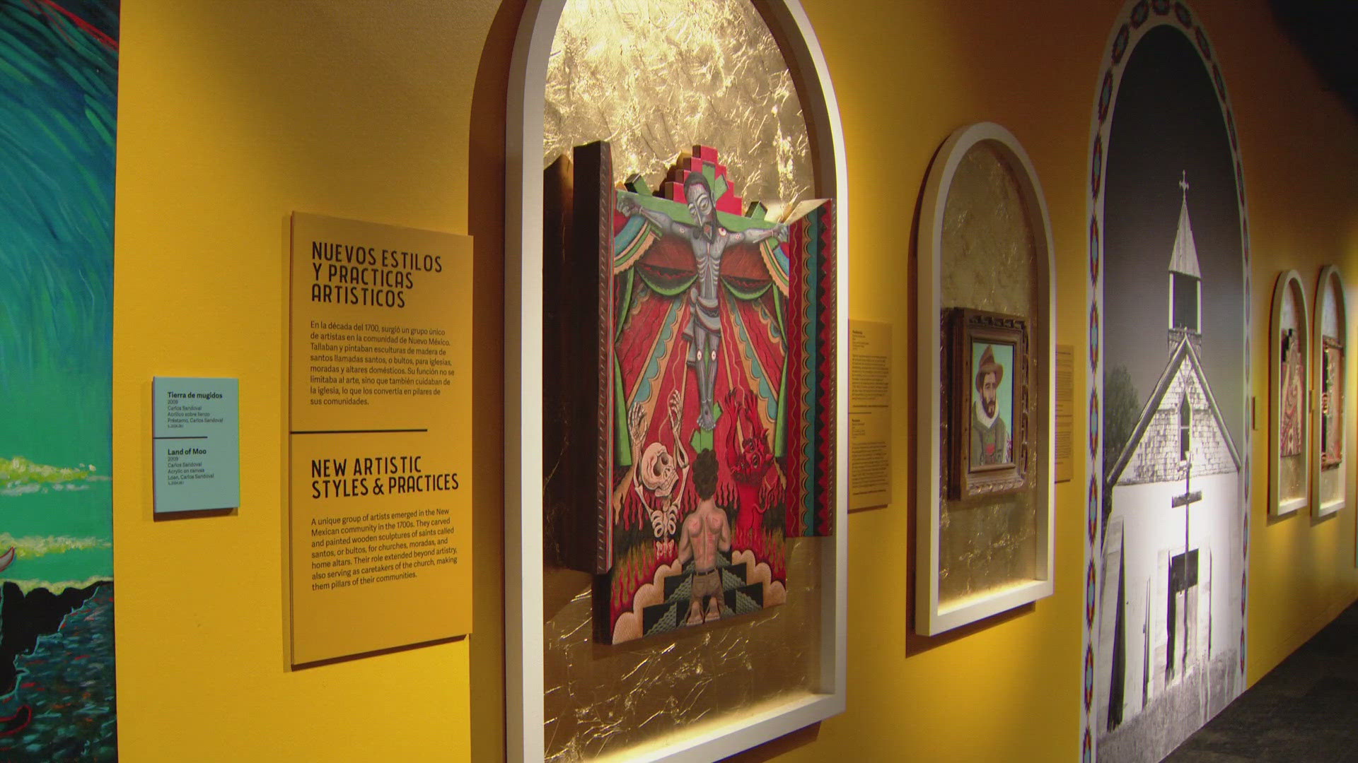 History Colorado’s exhibit, called De la Tierra, features artists from southern Colorado and northern New Mexico.