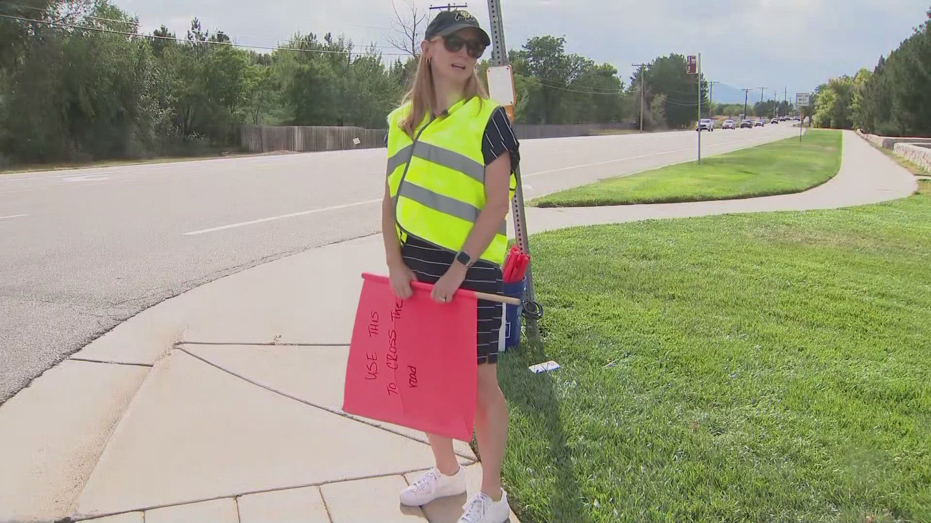 Neighbors in Lafayette are working to keep kids safe on their way to and from school after two kids were hit in two different crashes on Baseline Road.