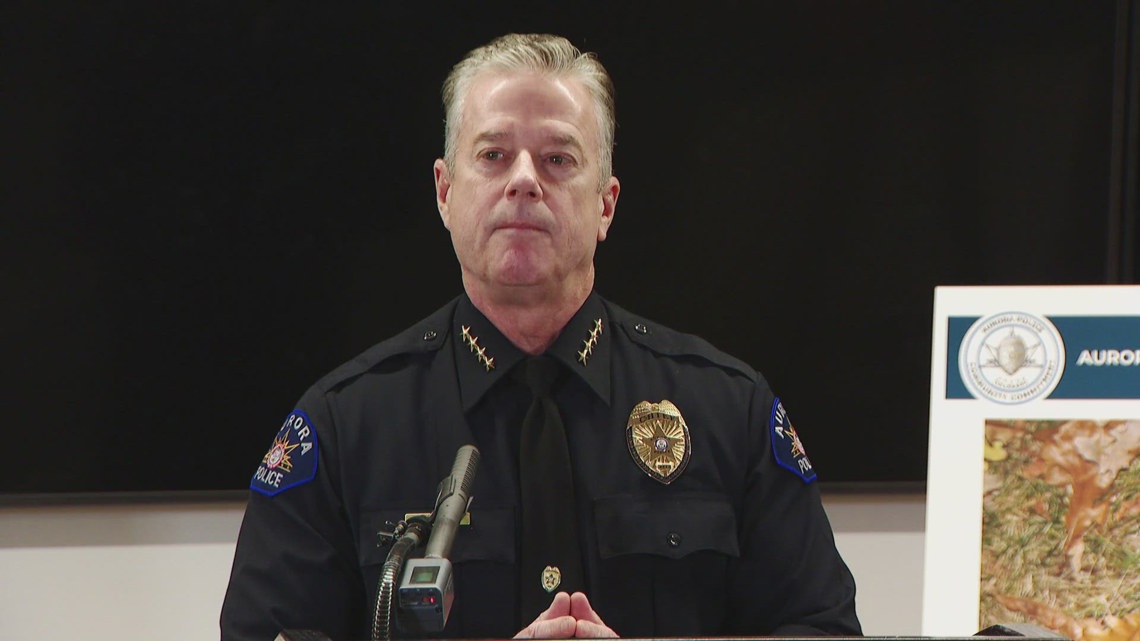 Aurora Police chief gives update after man, officers exchange gunfire ...
