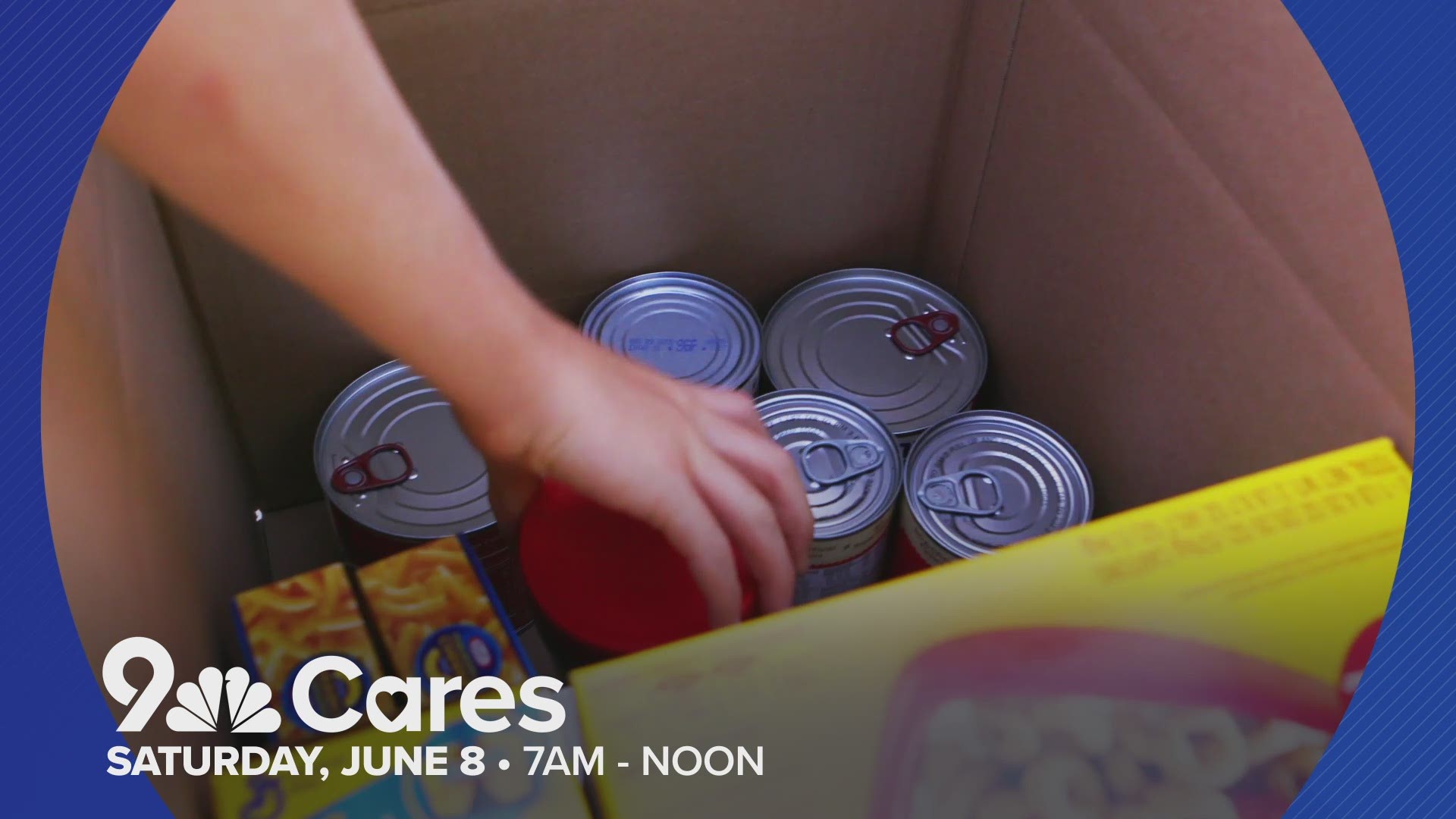 The 2019 9Cares Colorado Shares summer food drive will be held on Saturday, June 8 from 7 a.m. to 12 p.m. at the 9NEWS Studios at 500 East Speer Boulevard in Denver.