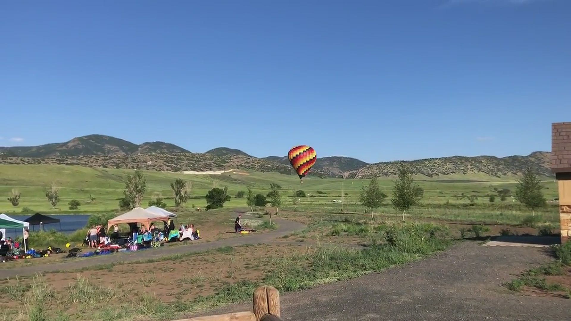 Chatfield State Park hot air balloon crash
Credit: Travis Dodd