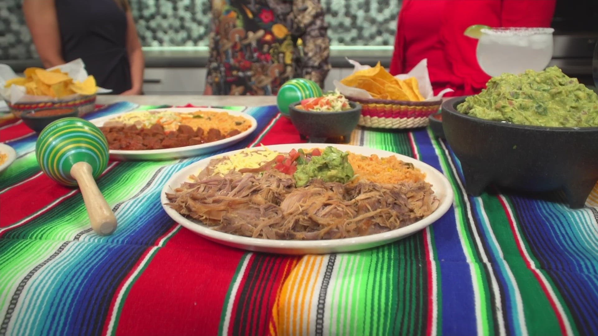 The owners of El Tequileño Family Mexican restaurants show how they celebrate Cinco de Mayo.