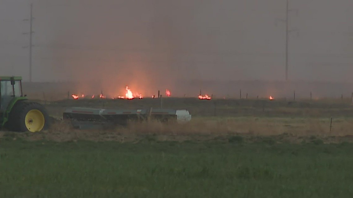 Multiple fires burning in southeastern Colorado