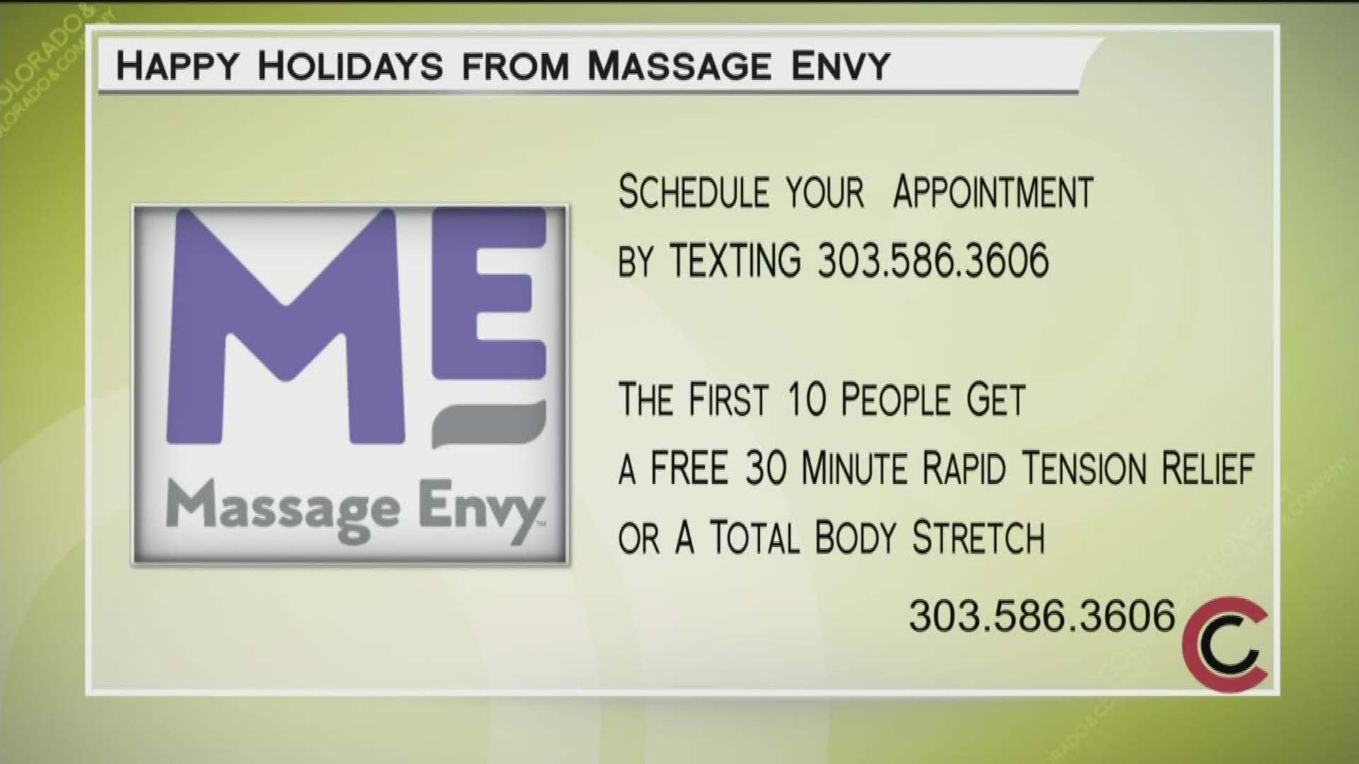 Massage Envy - December 19, 2019