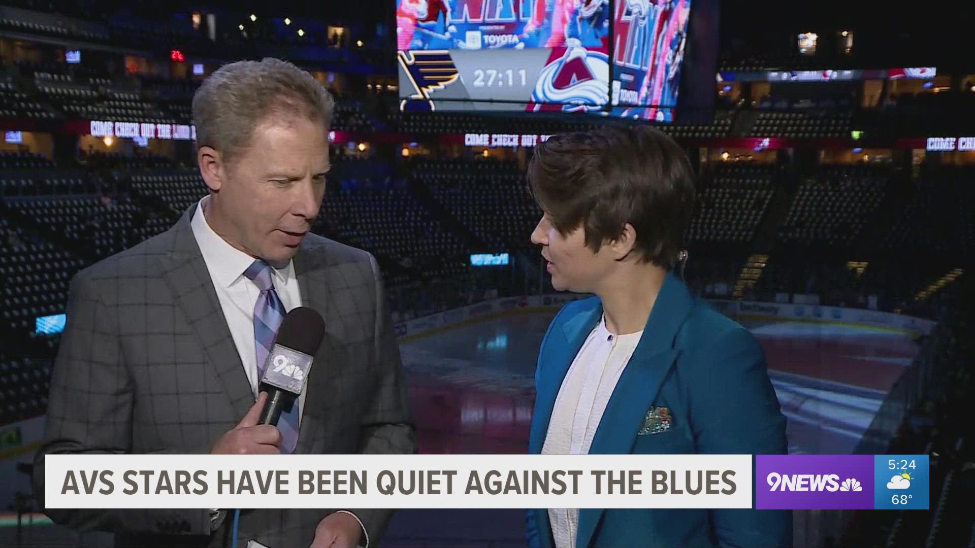 Arielle Orsuto and Rod Mackey report live from Ball Arena ahead of Wednesday night's Game 5.
