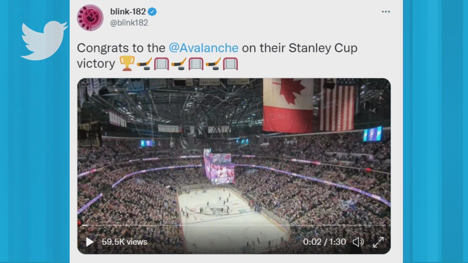 Colorado Avalanche Crowd Singing 'All The Small Things' Is Pure Joy