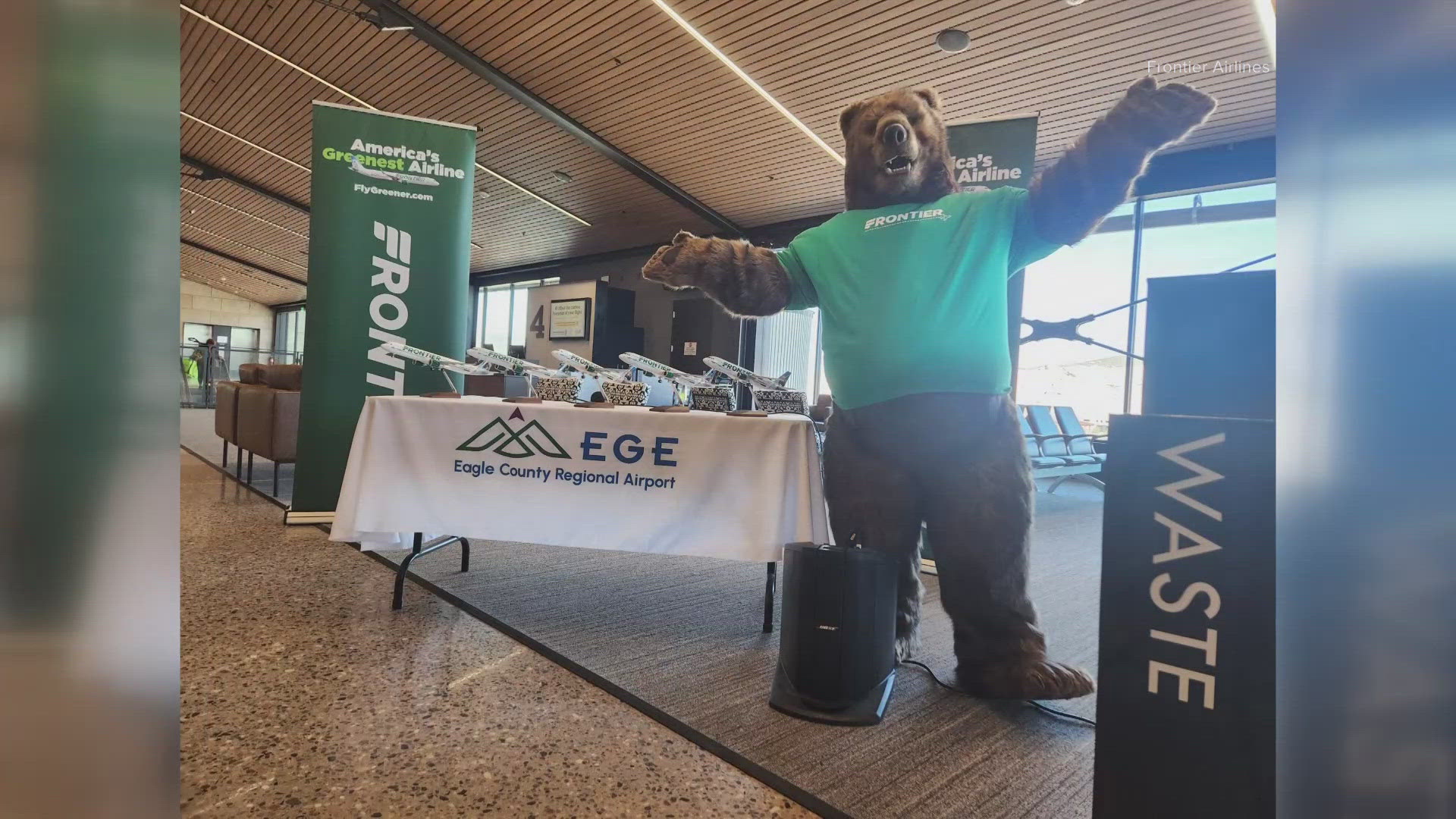 Frontier Airlines will begin service to Eagle County Regional Airport (EGE) for the first time. The airline announced 22 new U.S. flights begin in December.