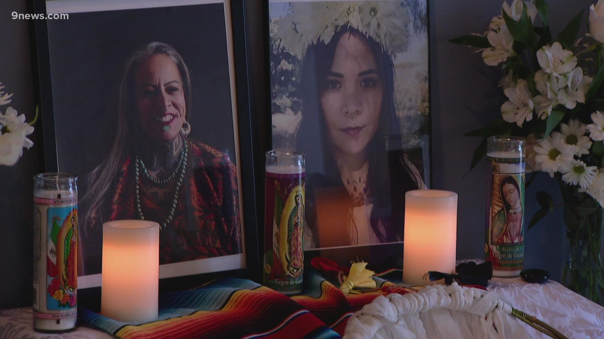 Museo de las Americas, on Santa in Denver, now has an altar on display to honor Alicia Cardenas and Alyssa Gunn-Maldonado, who were killed in a shooting spree.