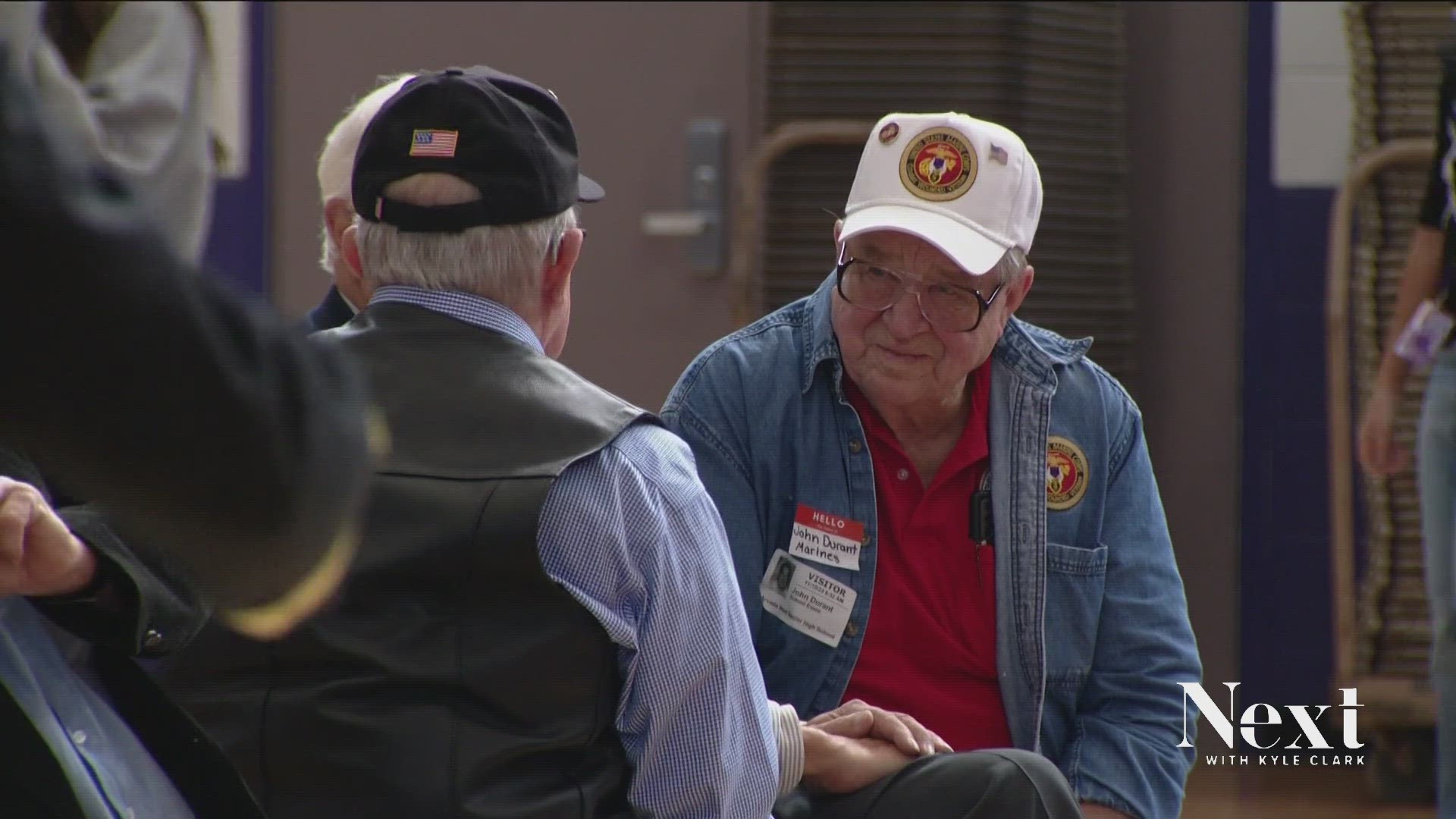 We headed to Arvada West High School--where the community came together to pay tribute to veterans
